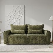 KORFU rozkládací pohovka, olivová Kiara 862