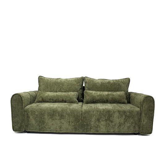 KORFU rozkládací pohovka, olivová Kiara 862