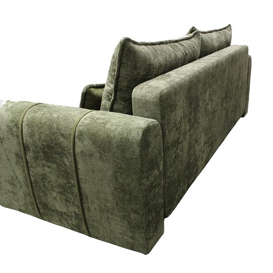 KORFU rozkládací pohovka, olivová Kiara 862