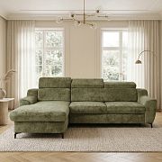 SOUL sedací souprava, pravá, zelená Vibe 38