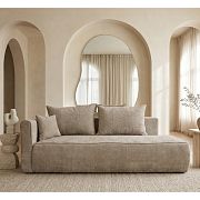 HAMILTON rozkládací pohovka, levá, smetanová Kiara 852