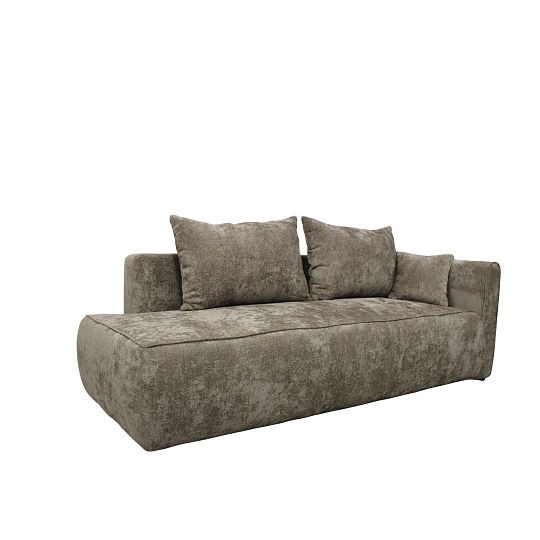 HAMILTON rozkládací pohovka, pravá, hnědá Kiara 855