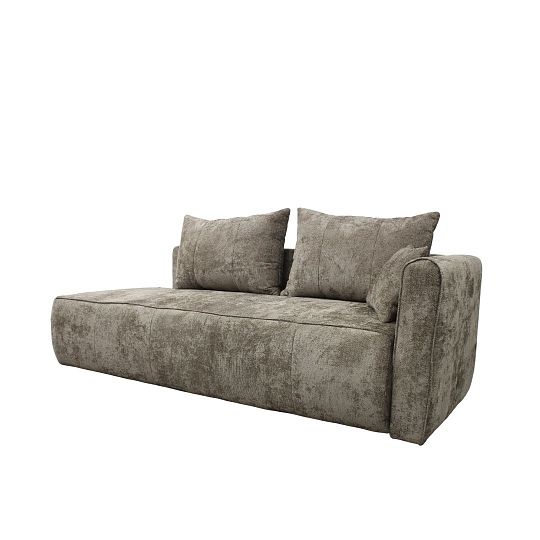 HAMILTON rozkládací pohovka, pravá, hnědá Kiara 855