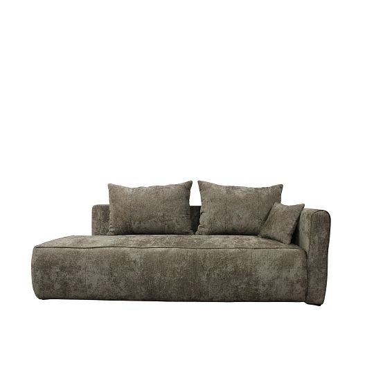 HAMILTON rozkládací pohovka, pravá, hnědá Kiara 855