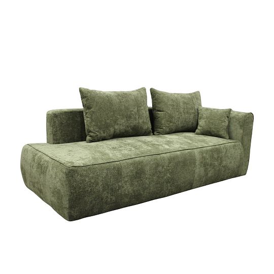 HAMILTON rozkládací pohovka, pravá, zelená Kiara 862