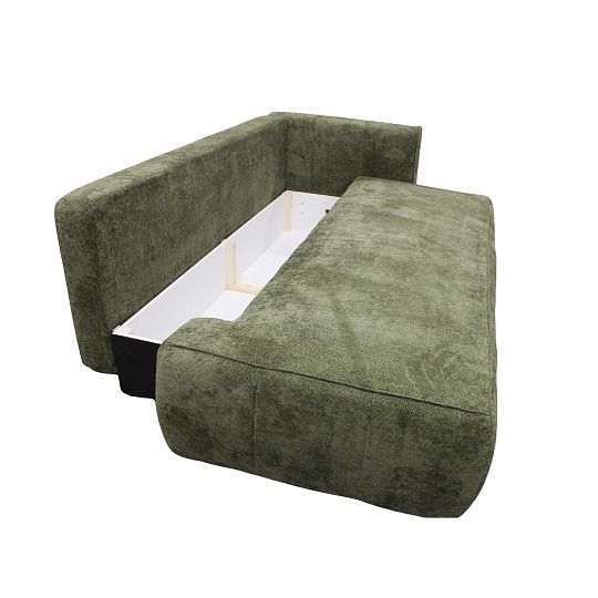 HAMILTON rozkládací pohovka, pravá, zelená Kiara 862