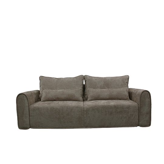 KORFU rozkládací pohovka, hnědá Kiara 855