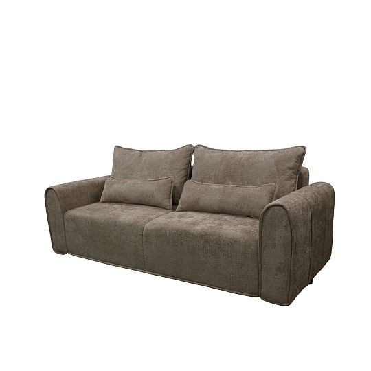 KORFU rozkládací pohovka, hnědá Kiara 855