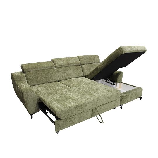 SOUL sedací souprava, levá, zelená Vibe 38