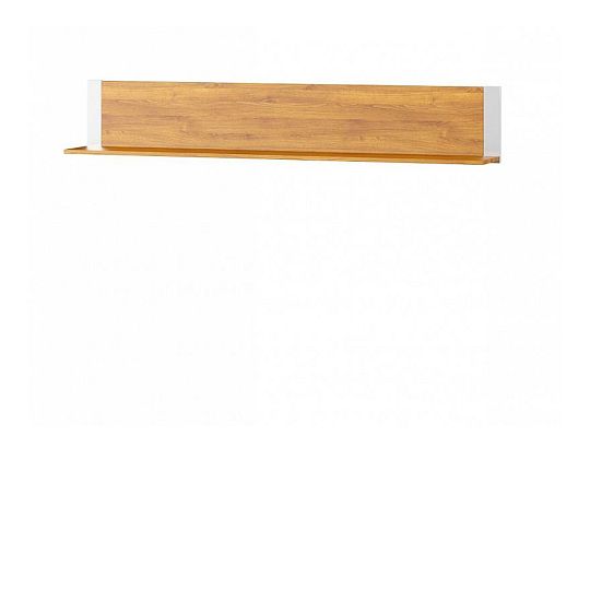 Visio 35 Police Bílý lesk/dub camarque