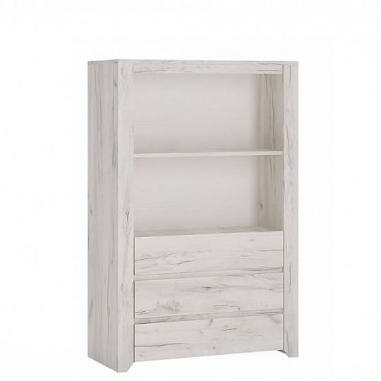 Rubio 32 Regál nízký Dub bělený