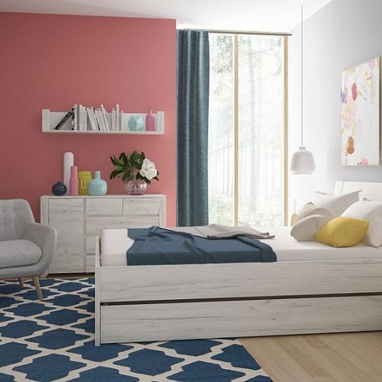 Rubio 41 Komoda Dub bělený