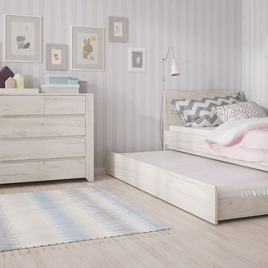 Rubio 41 Komoda Dub bělený