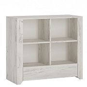 Rubio 44 Regál nízký Dub bělený