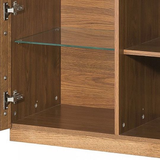 Malorca 15 Vitrína široká, dub rustik