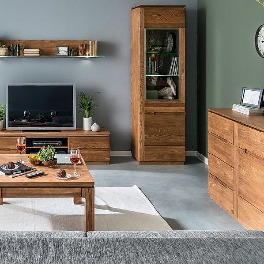 Malorca 25 Televizní stolek, dub rustik