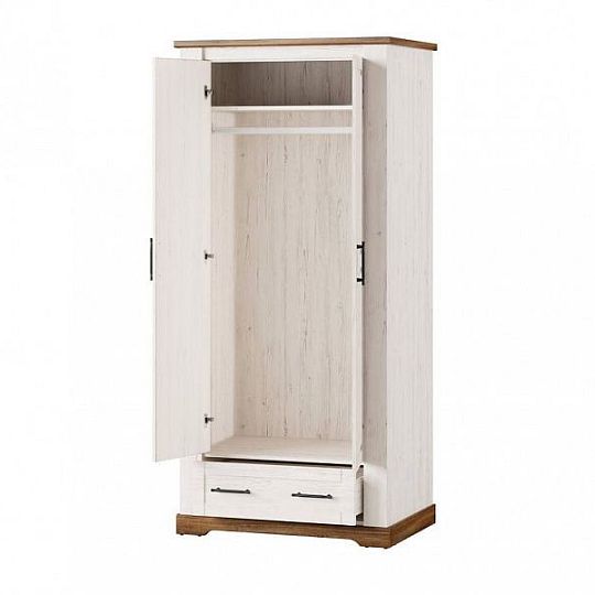 PROVANCE 70 šatní skříň, dub stirling/borovice andersen