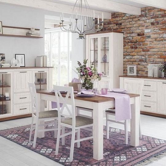 PROVANCE 70 šatní skříň, dub stirling/borovice andersen