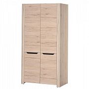 DESIRE NEW 05 šatní skříň, dub san remo/hnědá