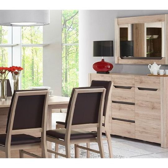 DESIRE NEW 30 zrcadlo, dub san remo