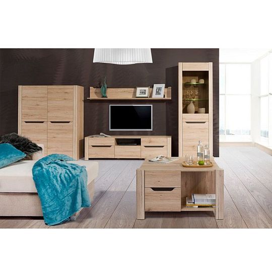 DESIRE NEW 41 konferenční stolek, dub san remo