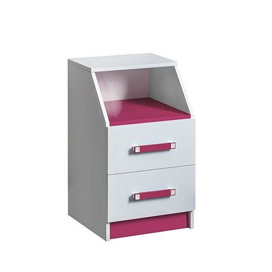 TRUFEL 15 kontejner, bílá/růžová