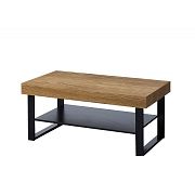 MONURIKI 41 konferenční stolek, dub medový/černý mat