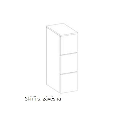 PULA WE 11 závěsná skříňka, wenge