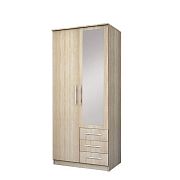ŠEBA 2D šatní skříň, dub sonoma