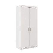 EVERLY 2D šatní skříň, bílá