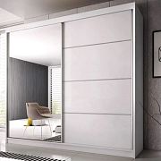 MURPHY 35 šatní skříň 180, bílý pololesk