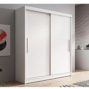 Vital 04 šatní skříň 150, bílý mat