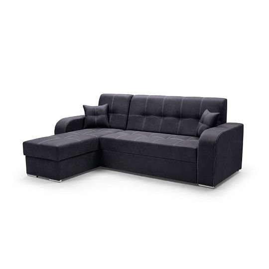 MARAJO sedací souprava, pravá, grafit Yuma 16