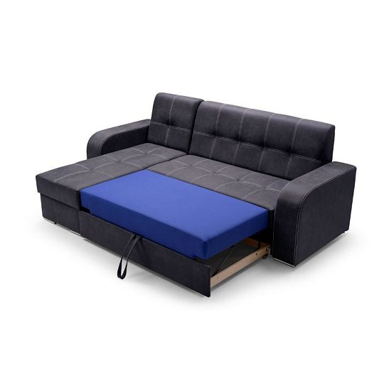 MARAJO sedací souprava, pravá, grafit Yuma 16