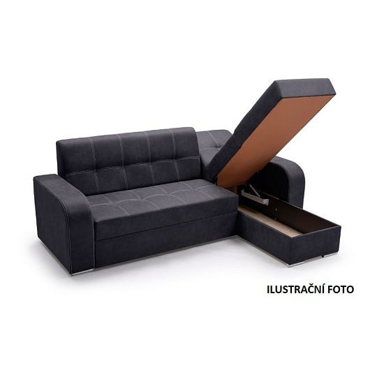 MARAJO sedací souprava, pravá, šedá Quens 23