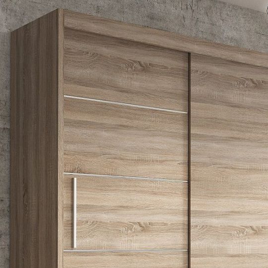 ALBATROS šatní skříň 250 bez zrcadla, dub sonoma