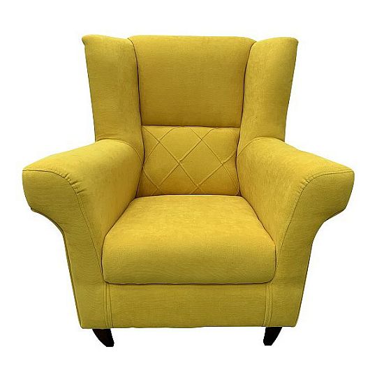 Kentakus křeslo, žlutá