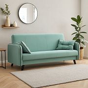 PRIMADONA pohovka, zelená MILL 7373