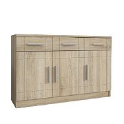 Padre komoda 3D3S, dub sonoma