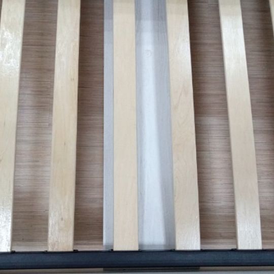 TIMIKA postel 180 cm + rošt, borovice bílá anderson/dub sonoma tmavý