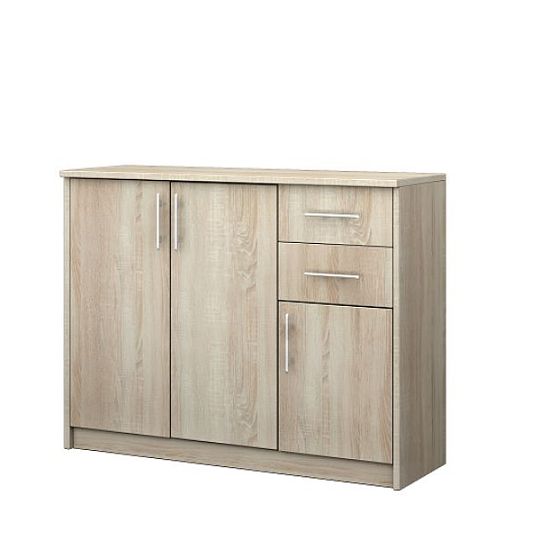 BELLA 10 botník, dub sonoma