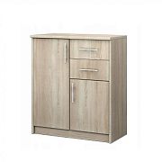 BELLA 9 botník, dub sonoma