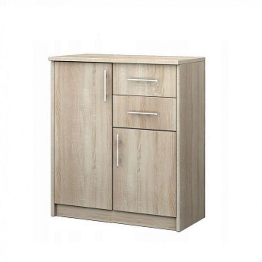 BELLA 9 botník, dub sonoma