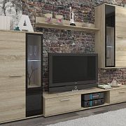 SORENTA obývací stěna, dub sonoma