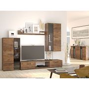 SORENTA obývací stěna, dub lefkas