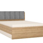 CANTUS postel 140, dub riviéra světlý/bílá