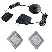 LED osvětlení CANTUS, 2kusy, bílá teplá