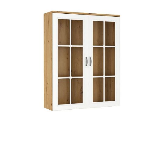 FLAMENGO nástavec 2W, dub artisan/bílá