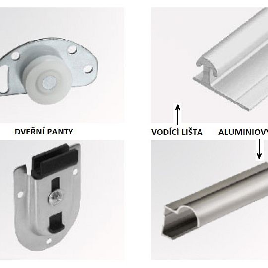 MURPHY 36 šatní skříň 230, grafit/dub sonoma/zrcadlo