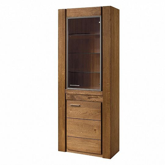 VANCOUVER 11 vitrína pravá, dub rustikal